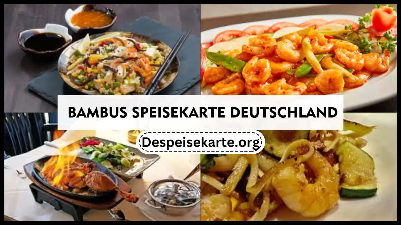 Bambus Speisekarte Deutschland Aktualisierte Preise 2024