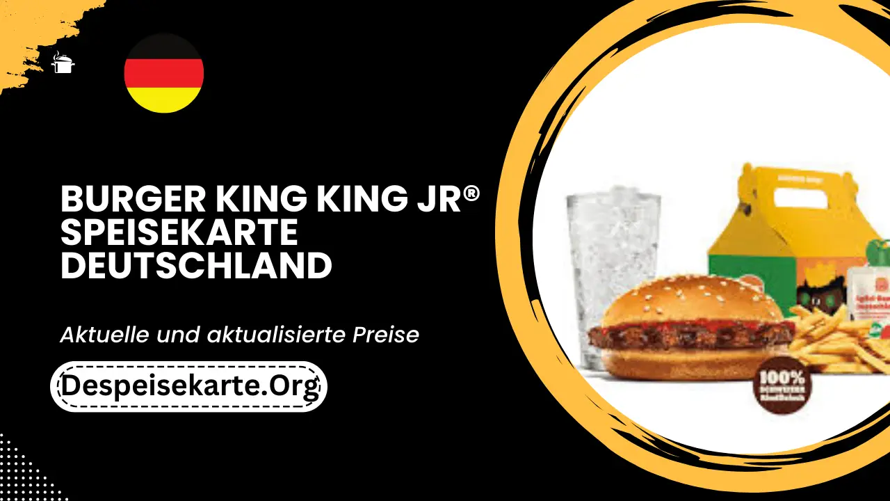 Burger King King Jr® Speisekarte