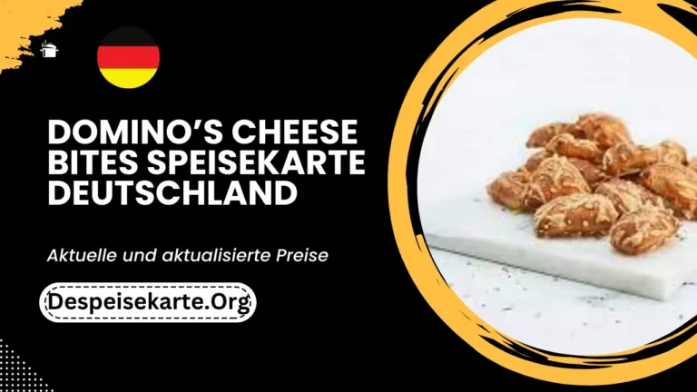 Domino’s Cheese Bites Speisekarte