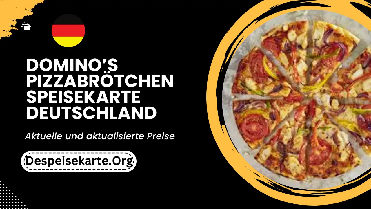 Domino’s Pizzabrötchen Speisekarte