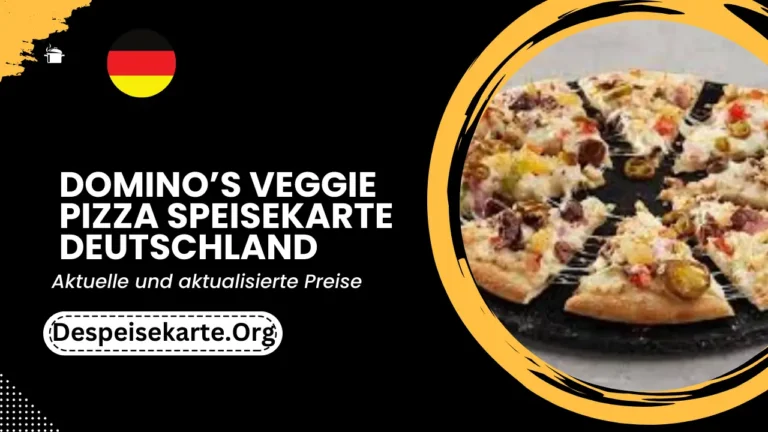 Domino’s Veggie Pizza Speisekarte