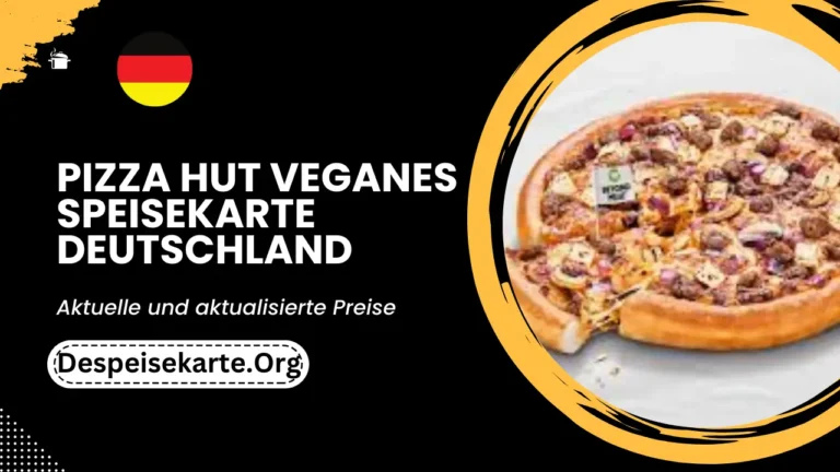 Pizza Hut Veganes Speisekarte