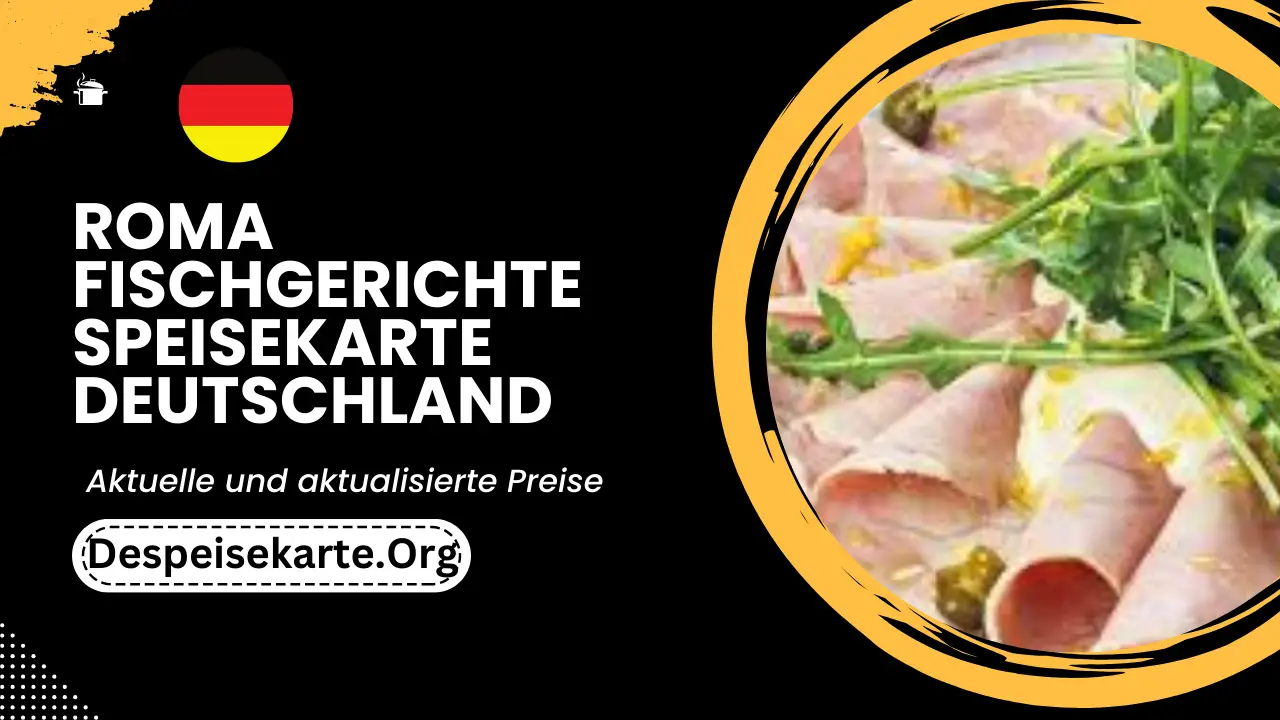 Roma Fischgerichte Speisekarte