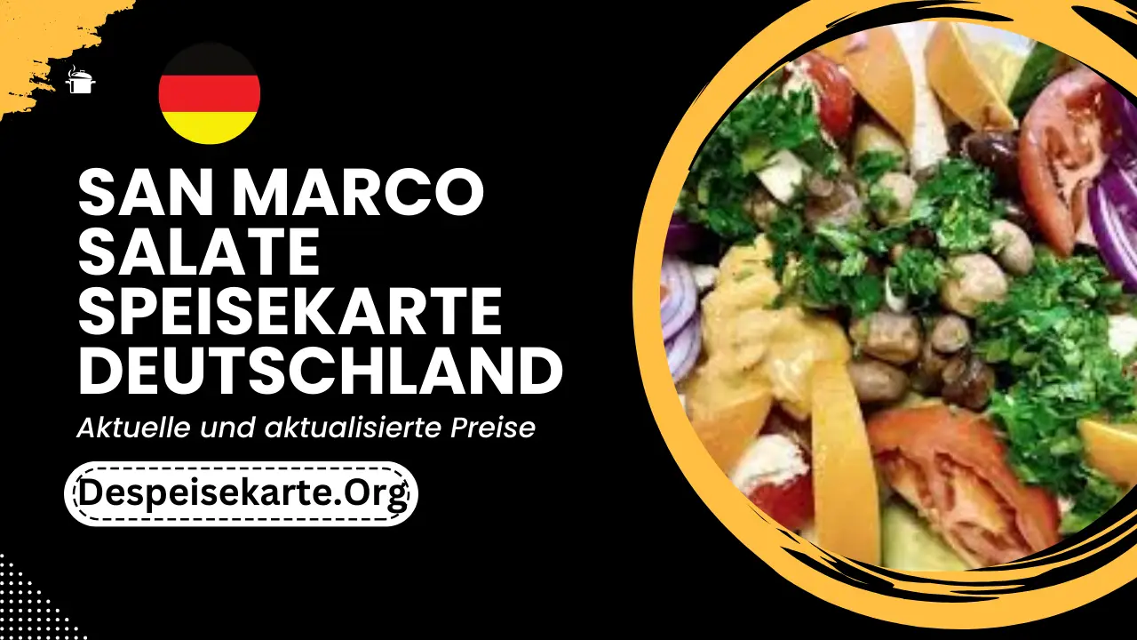 San Marco Salate Speisekarte