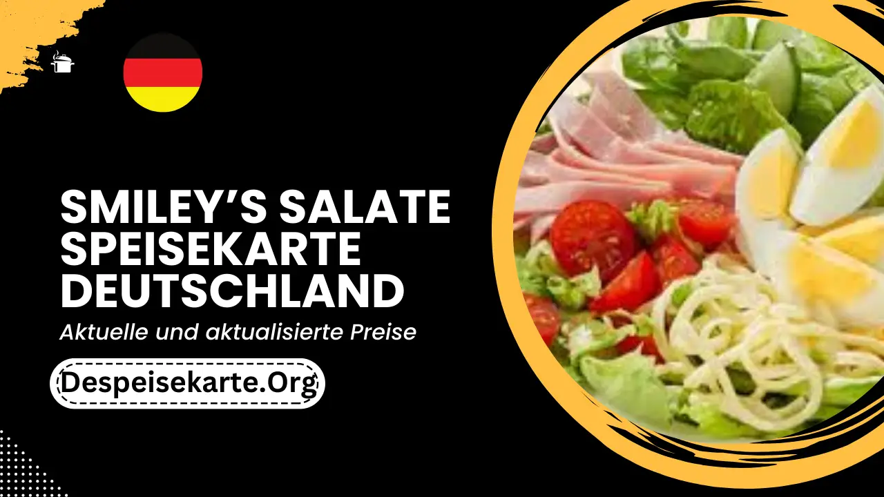 Smiley’s Salate Speisekarte