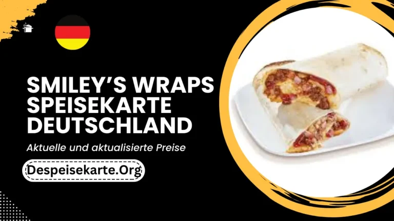 Smiley’s Wraps Speisekarte