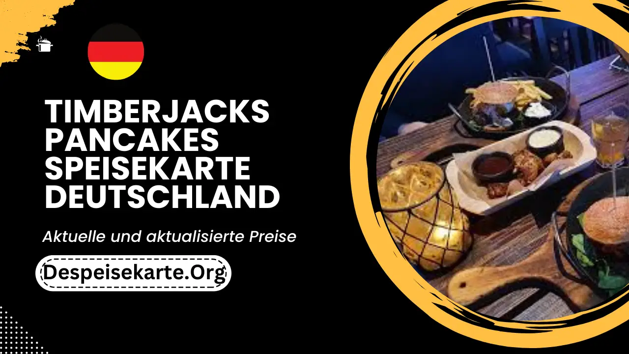 Timberjacks Pancakes Speisekarte