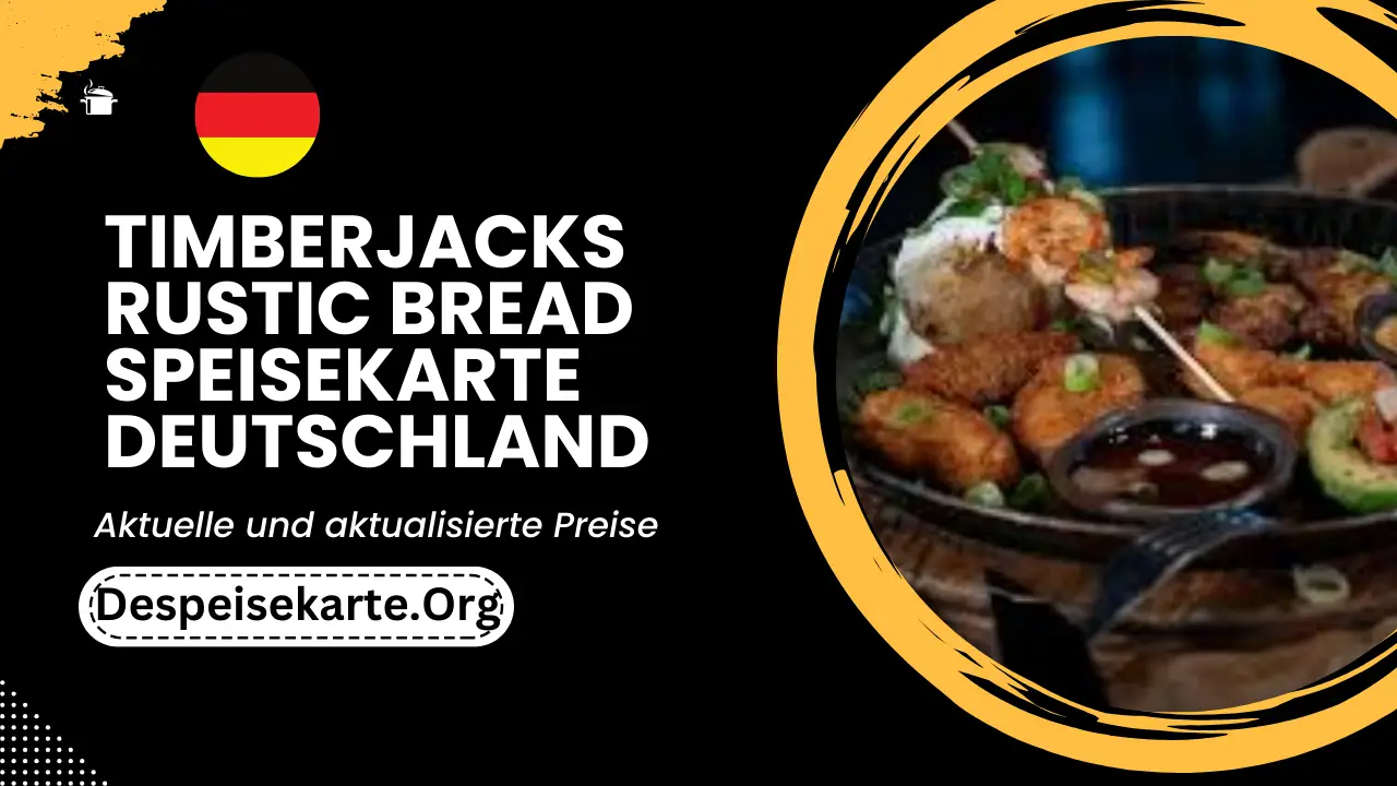 Timberjacks Rustic Bread Speisekarte