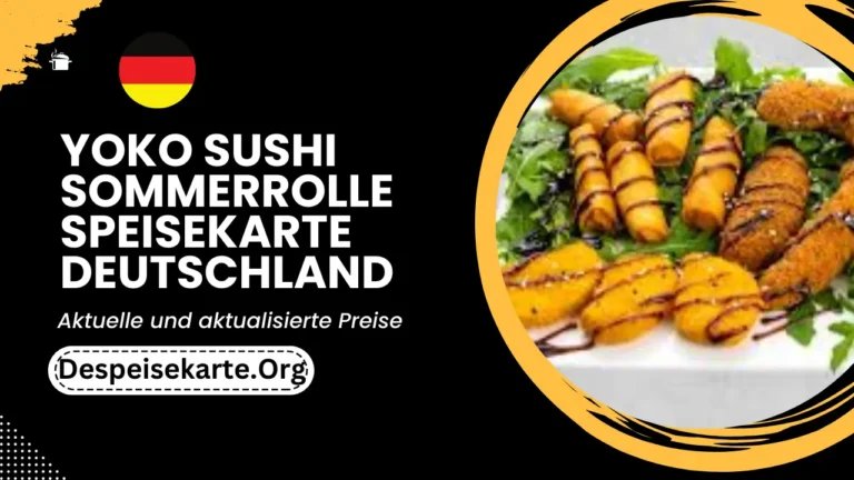 Yoko Sushi Sommerrolle Speisekarte