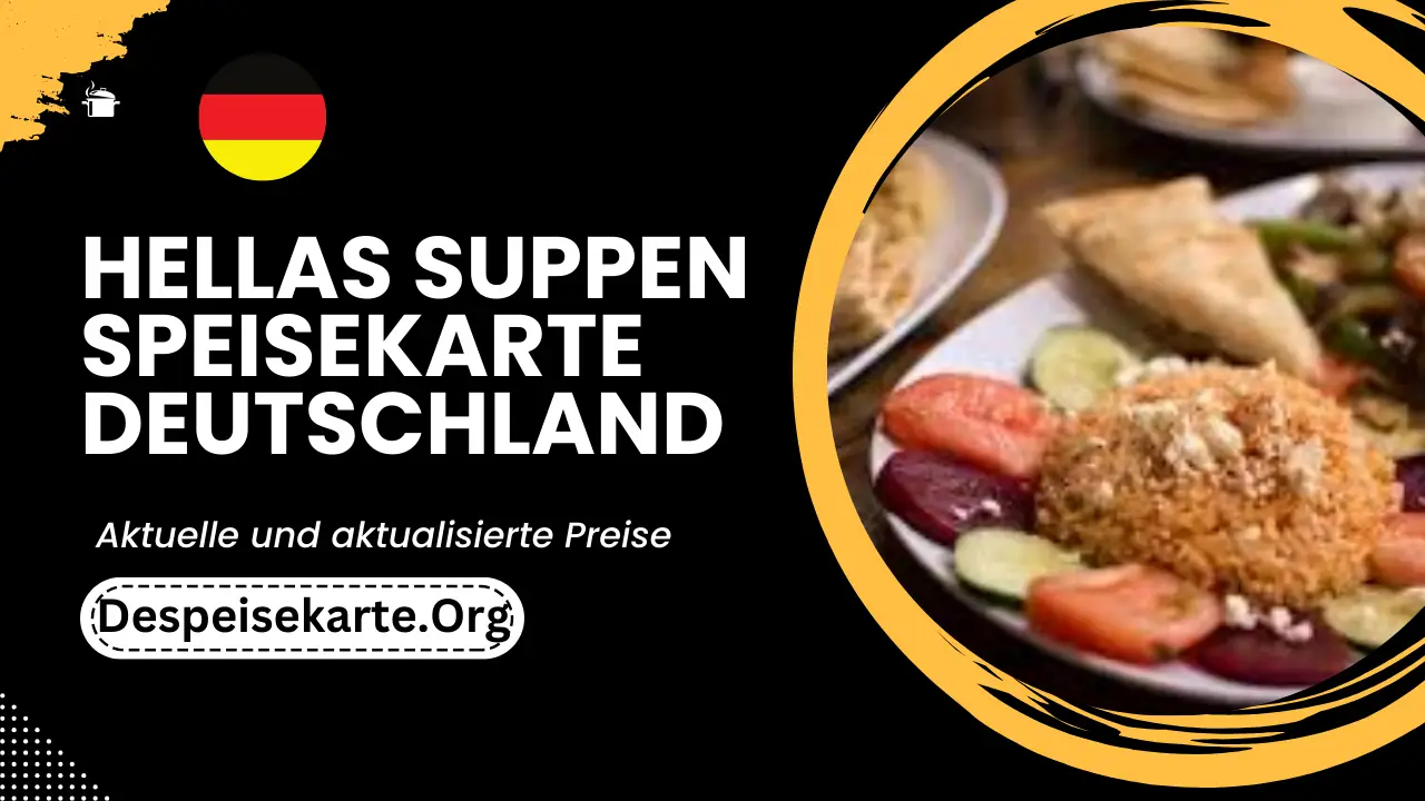 Hellas Suppen Speisekarte