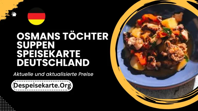 Osmans Töchter Suppen Speisekarte