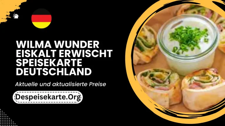 Wilma Wunder Eiskalt Erwischt Speisekarte