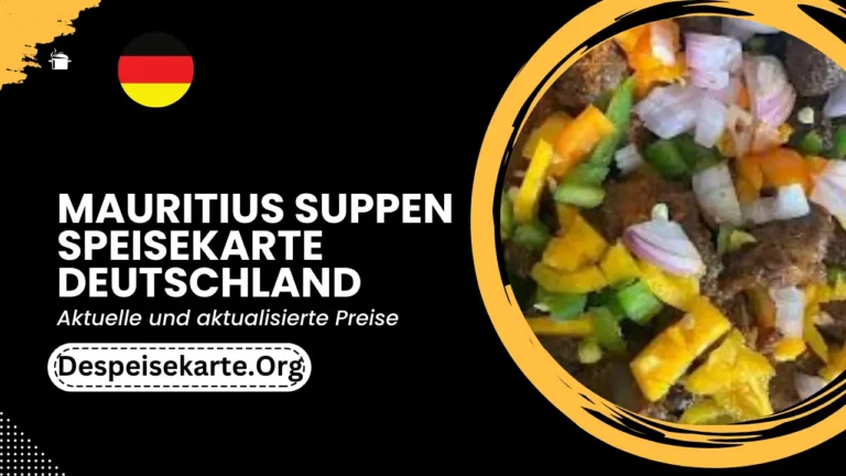 Mauritius Suppen Speisekarte